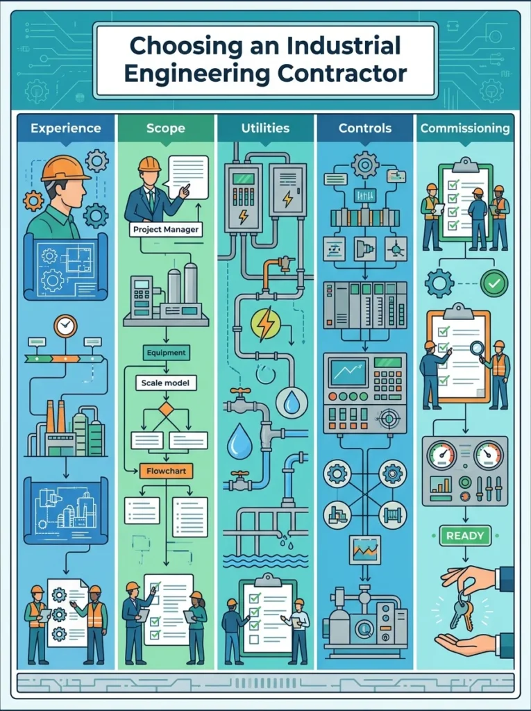 Industrial Engineering Contractor: How to Choose One