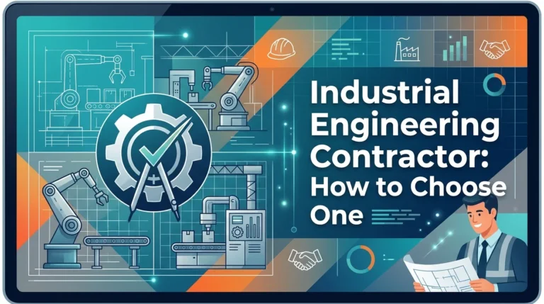 Industrial Engineering Contractor: How to Choose One