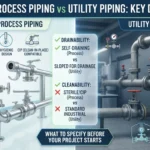 Sanitary Process Piping vs Utility Piping: Key Differences