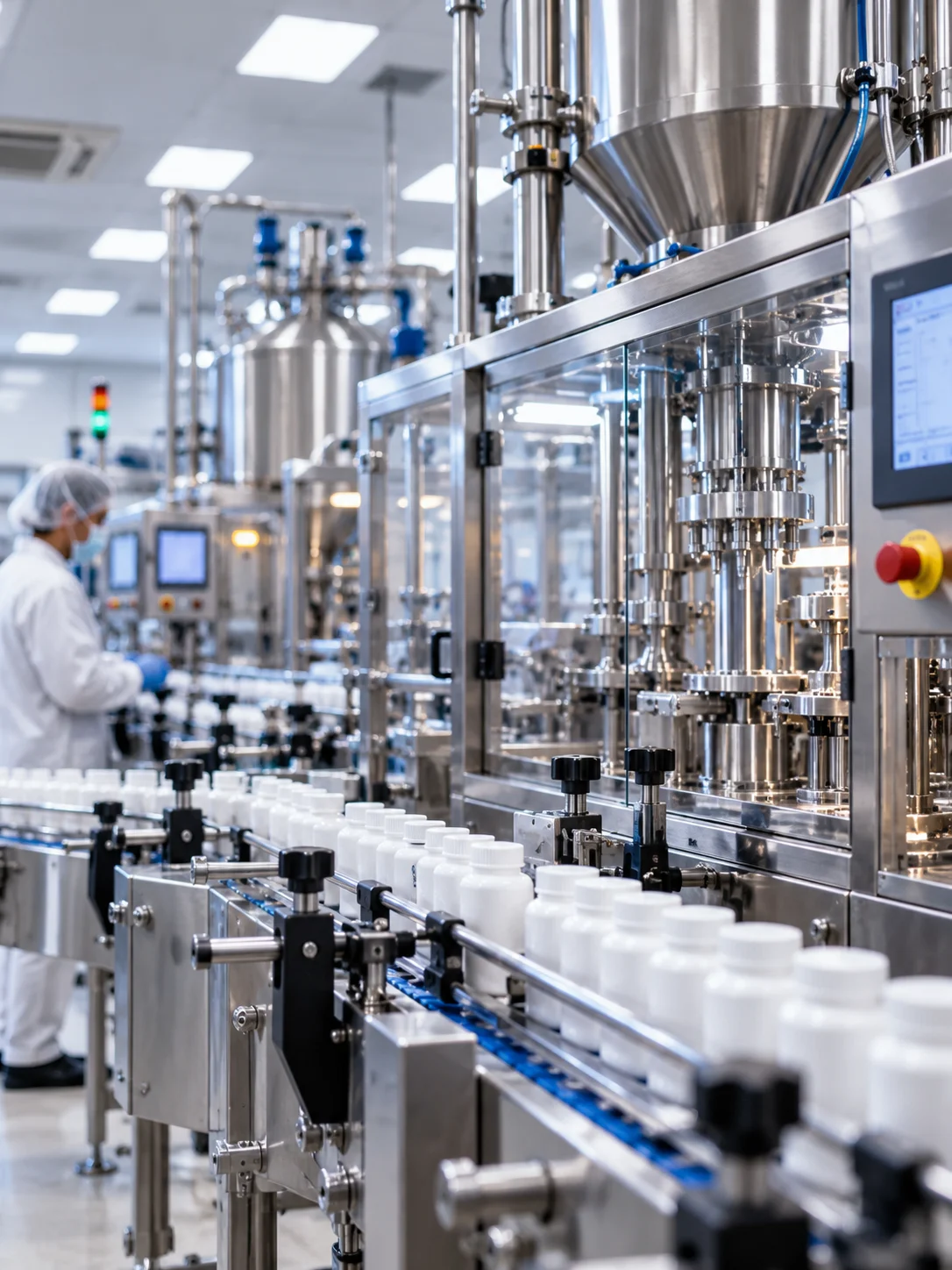 Pharmaceutical Cleanroom Bottling Line